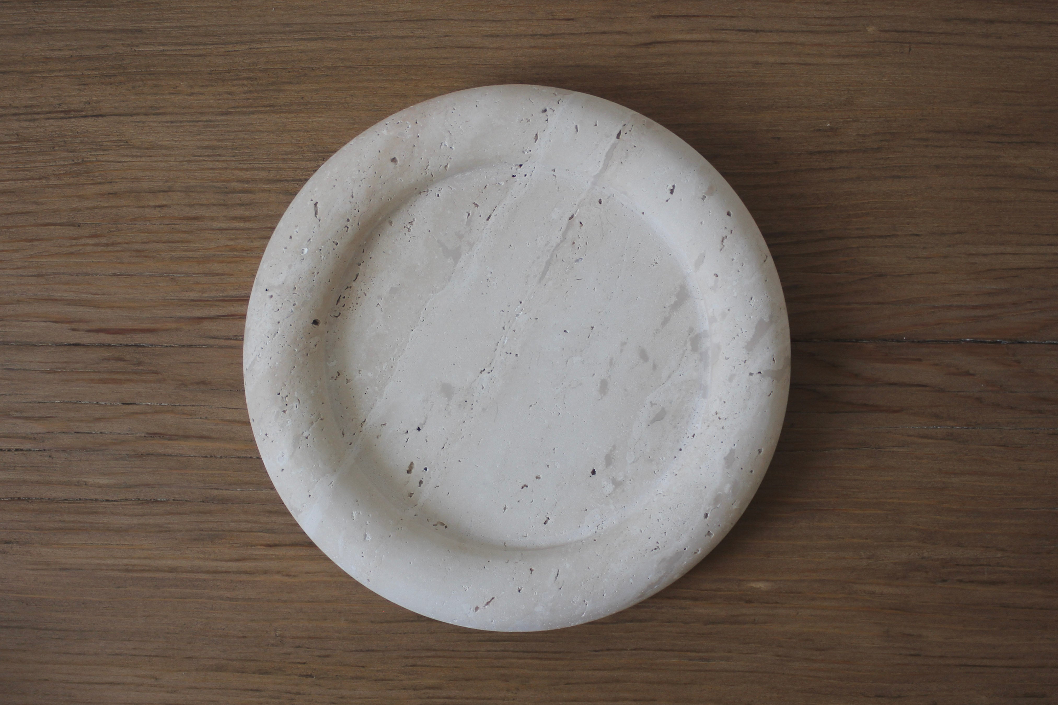The Colette Tray- Travertine