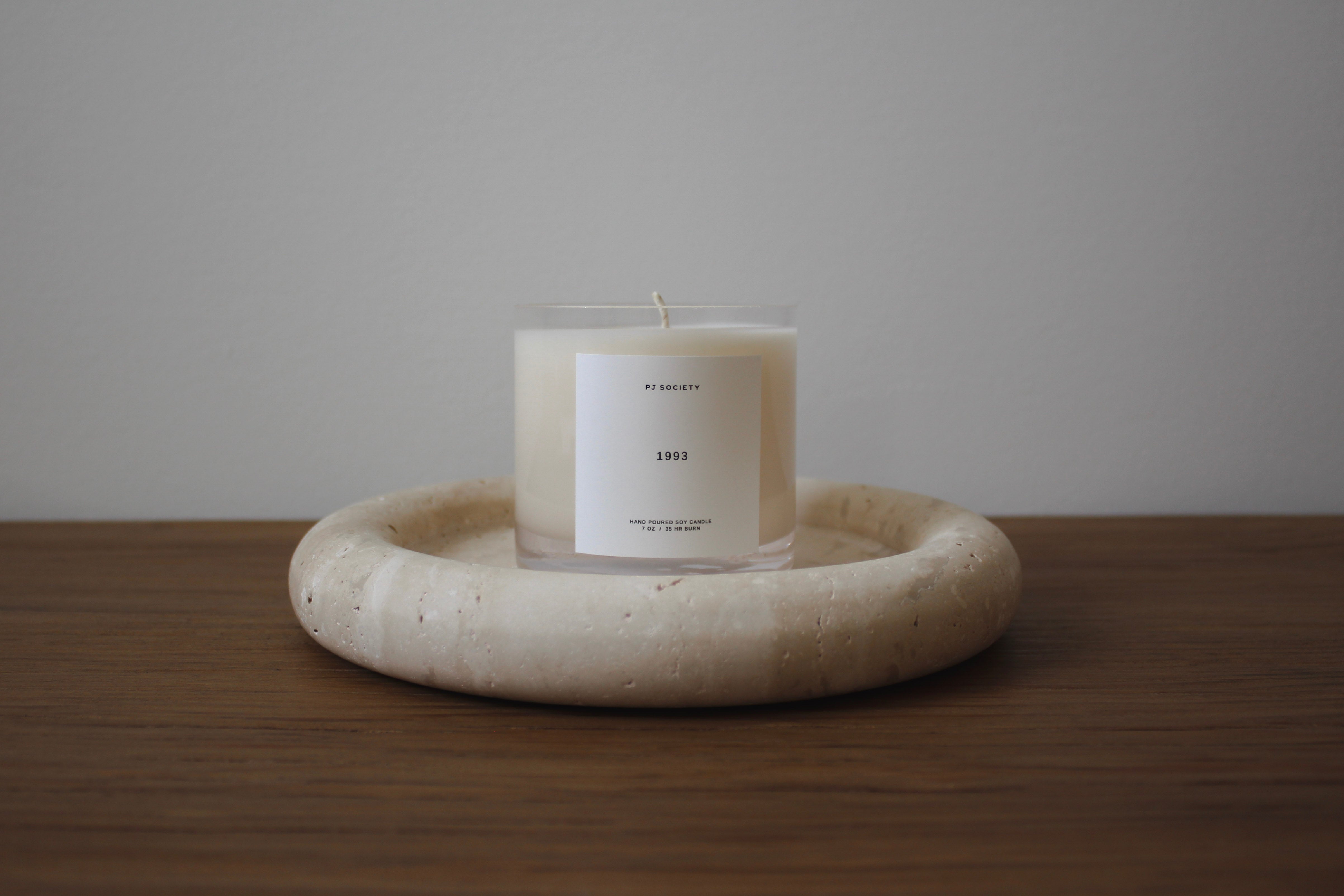 The Colette Tray- Travertine