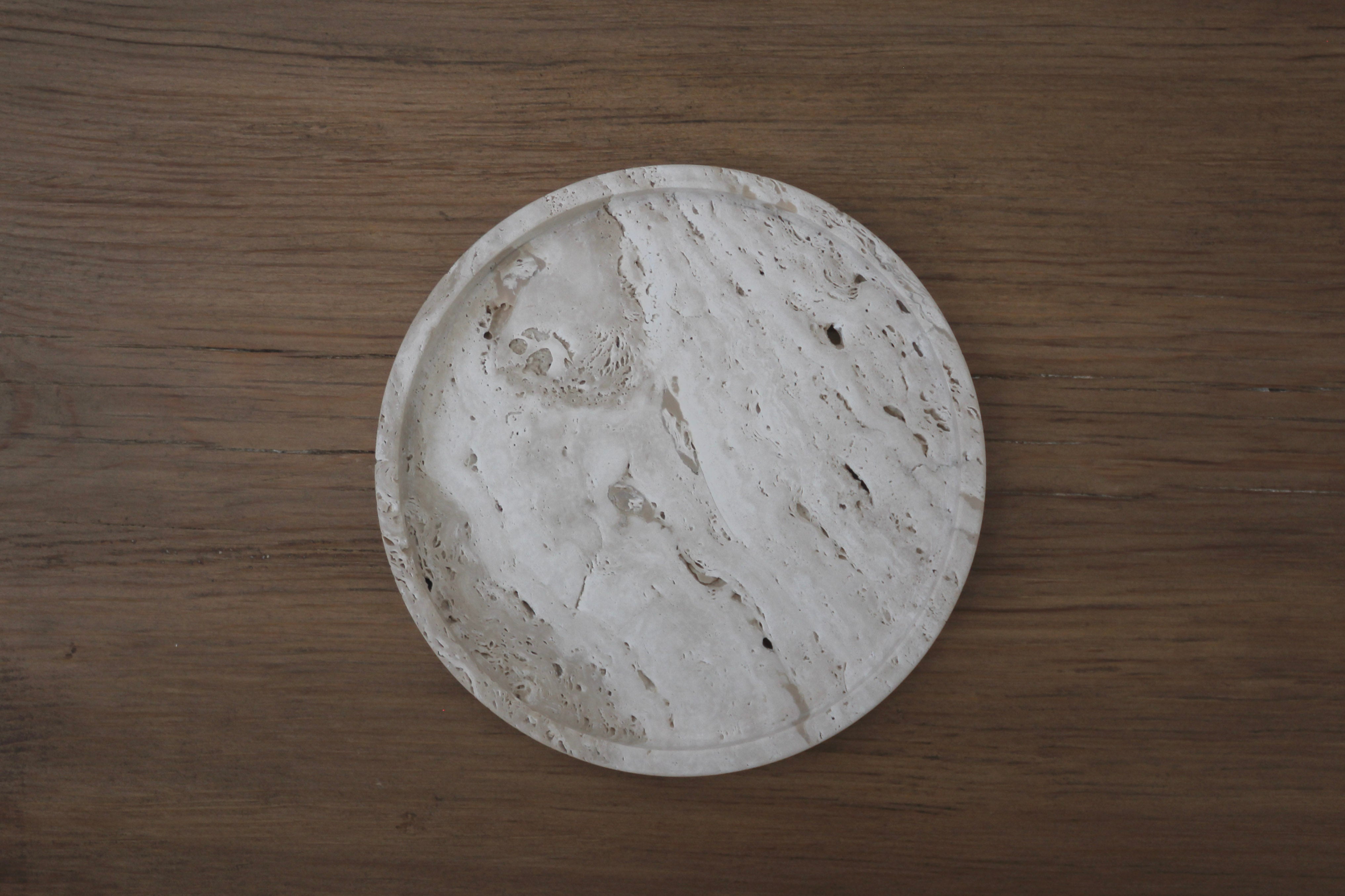 The Conrad Tray- Travertine