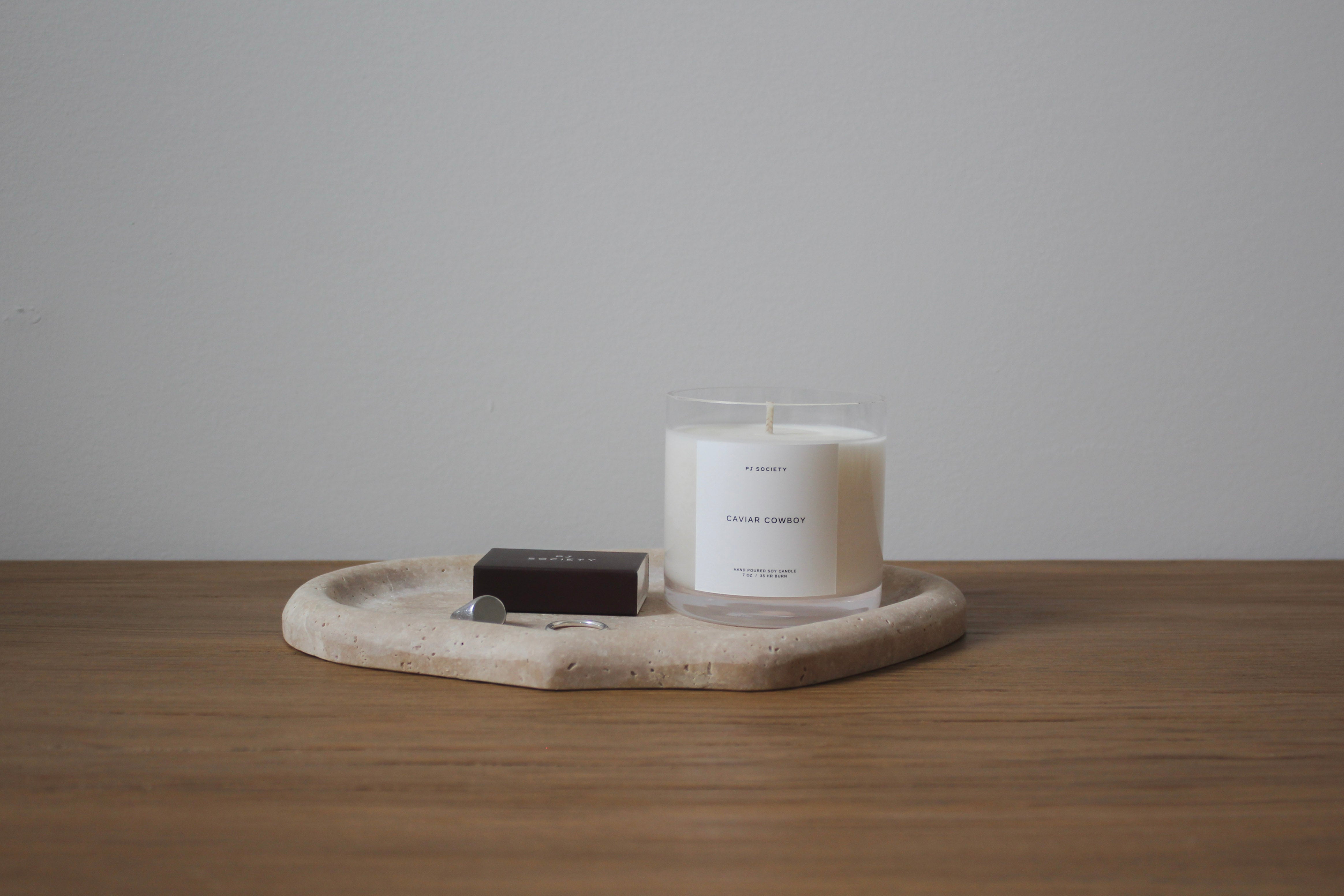 The Capri Tray- Travertine