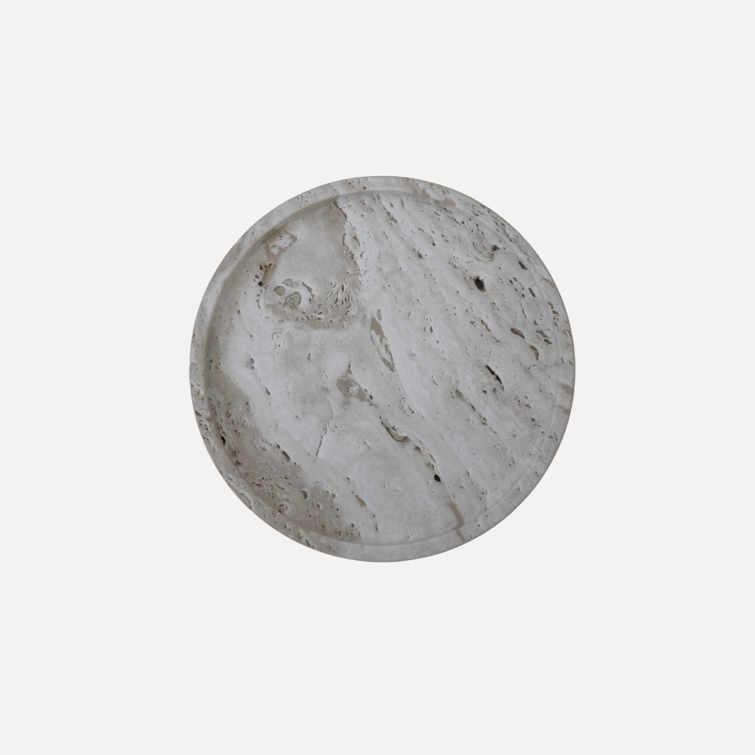 The Conrad Tray- Travertine