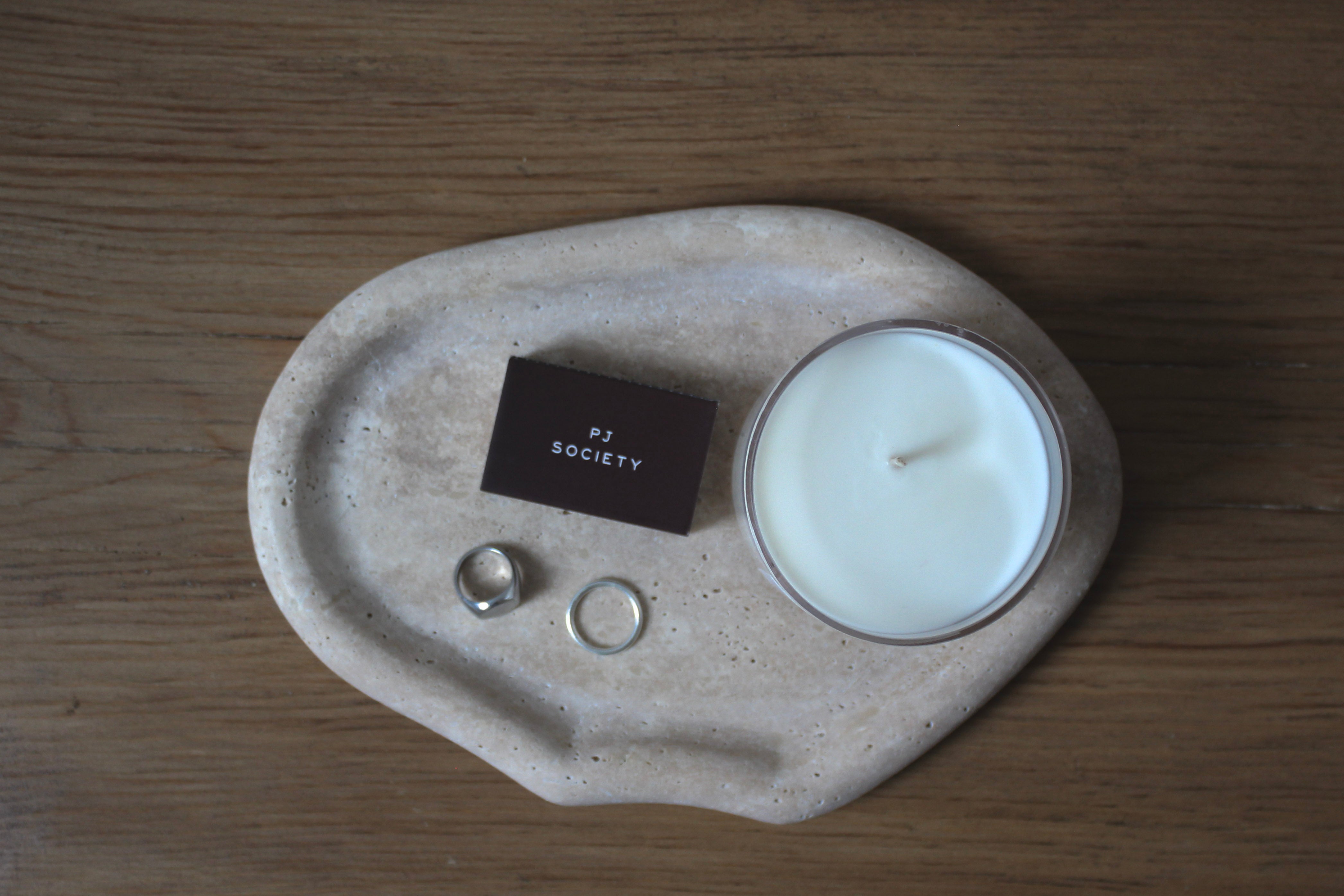 The Capri Tray- Travertine